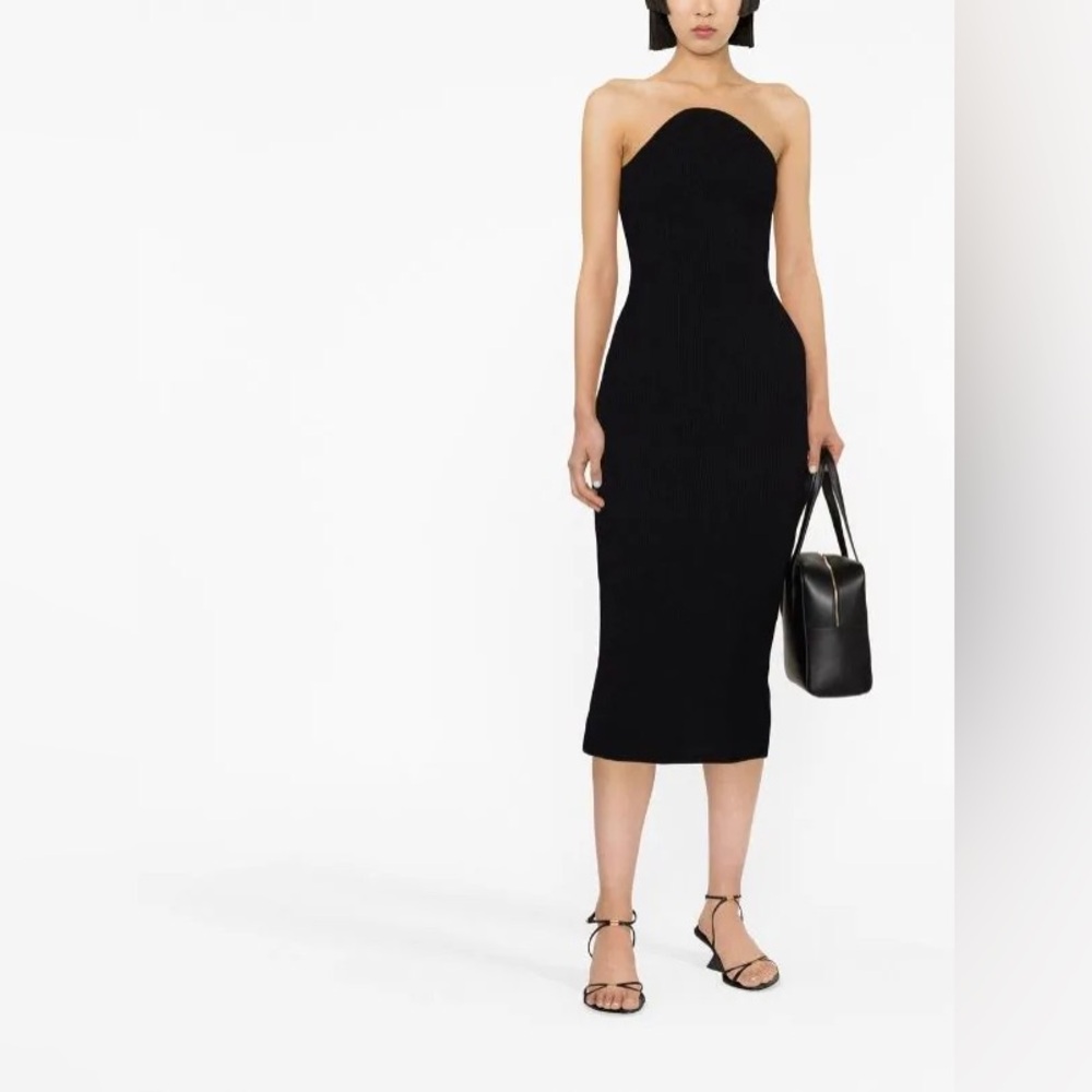 KHAITE
Rumer ribbed midi dress
